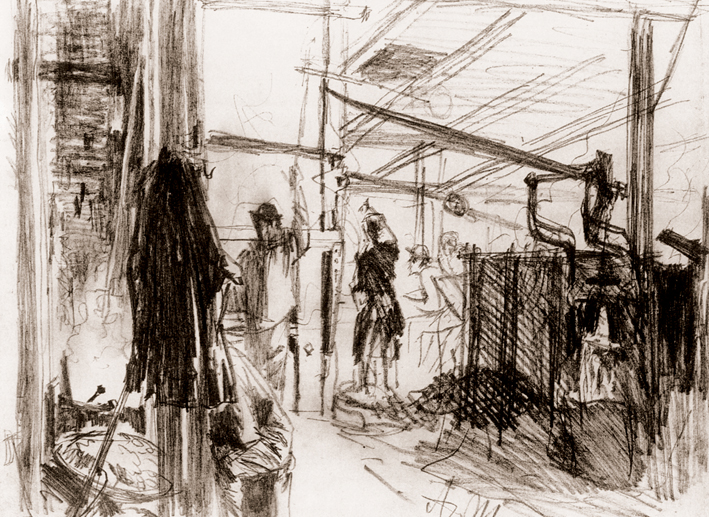  Adolpyh Von Menzel —— 轧钢车间